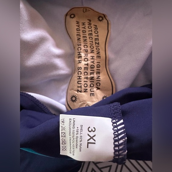 NEW - KABETY Girls plus size Summer Two Piece Boyshort Fashion Tankini Swimsuit - Picture 7 of 7